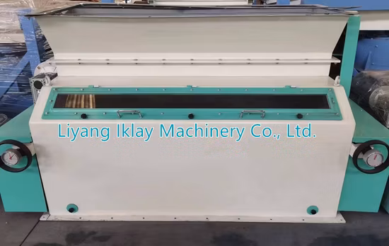 Sslg15 Sslg20 Sslg25 Feeds Roll Crushing Mill / Fish Feeds Double Rollers Crusher Three Roll Crumbler