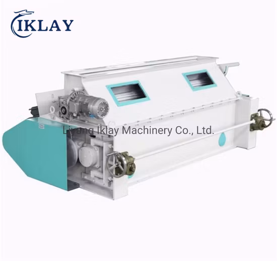 Sslg15 Sslg20 Sslg25 Feeds Roll Crushing Mill / Fish Feeds Double Rollers Crusher Three Roll Crumbler