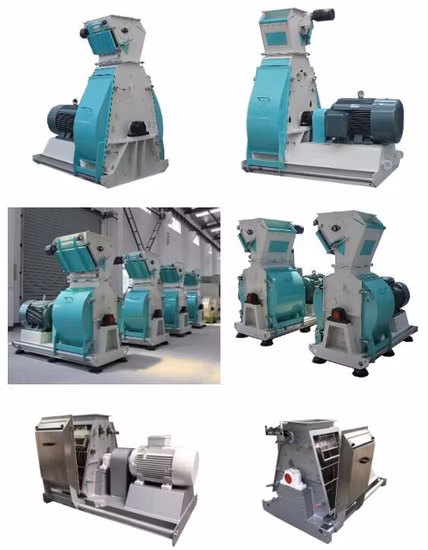 Sfsp Series Tear Circle Hammer Mill Be Used in Feed Pellet Processing Line