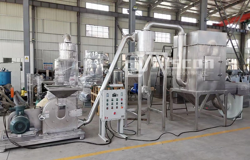 Black White Pepper Impact Fine Hammer Mill Machine