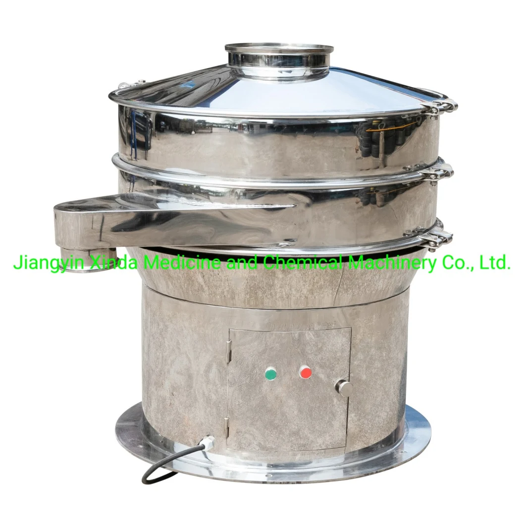 High Efficiency Herbal Granule Powder Stone Sifting Screener Machine