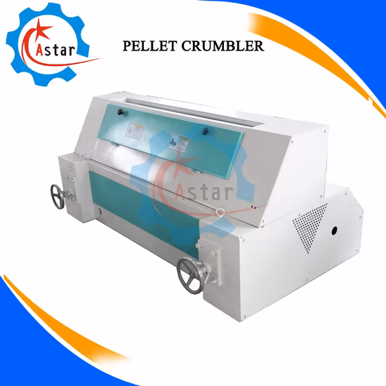 Crumbler de alimentação animal de três rolos/dois rolos