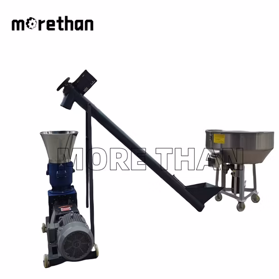 Máquina de grama da China para transformar ração animal em pellets Máquina de ração para animais Moinho elétrico misturador para alimentação de gado