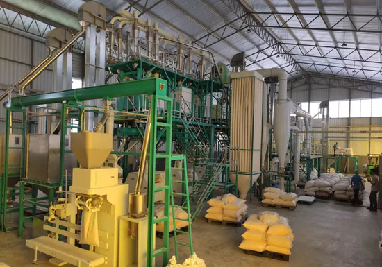 Farinha de Milho 2tph e Equipamento para Moinho de Grits