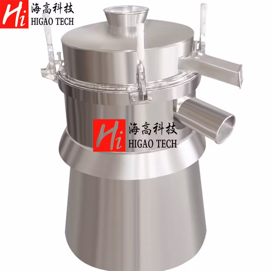 Máquina de peneiramento vibratório de alta qualidade equipamento de peneiramento de partículas