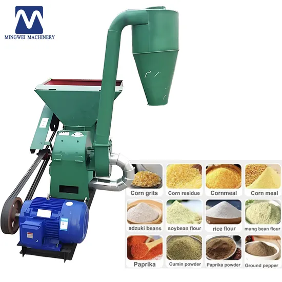 Moedor automático de grãos/triturador de milho/moedor de pó de milho para ração de frango