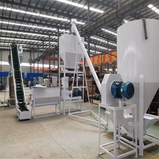 Máquina automática pequena para fabricação de ração para galinhas Máquina de ração para animais/Moinho de ração para venda