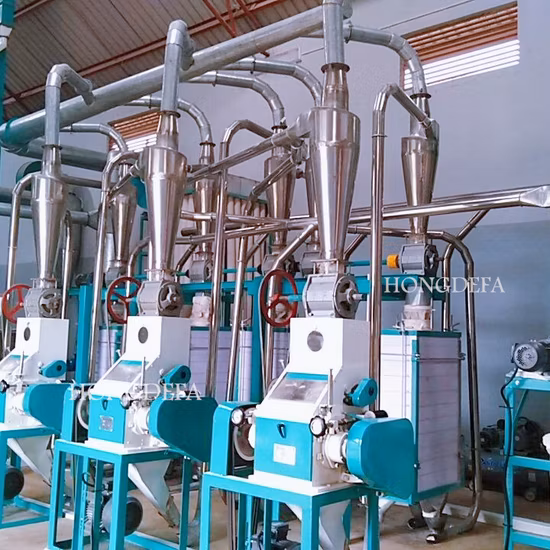 Farelo de Milho Africano por Máquinas de Moagem de Milho com Peneiramento