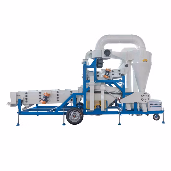 Sementes Grãos Feijões Peneiração Vibratória Limpeza Máquina de Peneiramento